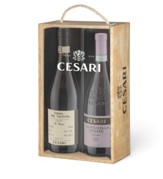 62 Cassetta 2 bottiglie Cesari